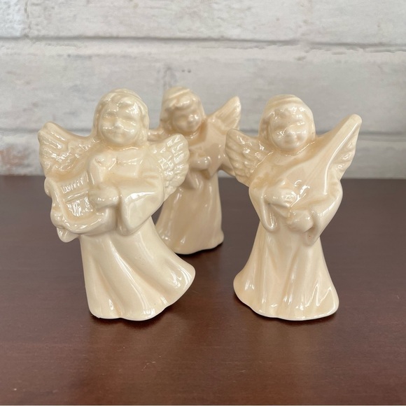 Three Ceramic Angels - Picture 14 of 14